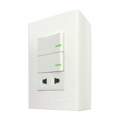 Bộ công tắc ổ cắm đơn A60B11U2N MPE - Thiết bị điện Mai Linh Electric