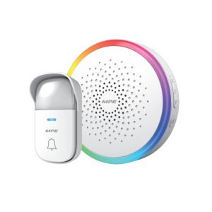 Chuông cửa không dây - không pin - 60 âm tuỳ chọn - viền đèn led RGB đa sắc mã DB3 MPE - Thiết bị điện Mai Linh Electric