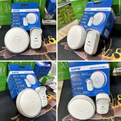 Chuông cửa không dây - không pin - 60 âm tuỳ chọn - viền đèn led RGB đa sắc mã DB3 MPE - Thiết bị điện Mai Linh Electric