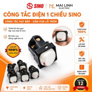 Công tắc 1 chiều 10A mã A30/1 MPE - Thiết bị điện Mai Linh Electric