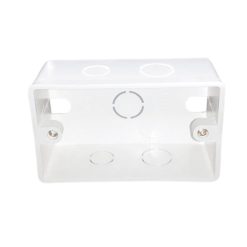 Hộp nhựa âm tường đơn - Đế âm tường đơn A157N MPE - Thiết bị điện Mai Linh Electric
