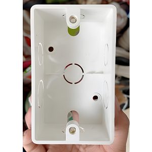 Hộp nhựa âm tường đơn - Đế âm tường đơn A157N MPE - Thiết bị điện Mai Linh Electric