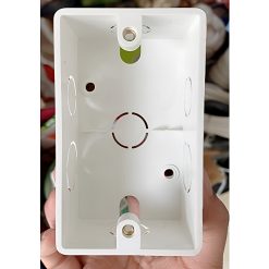 Hộp nhựa âm tường đơn - Đế âm tường đơn A157N MPE - Thiết bị điện Mai Linh Electric