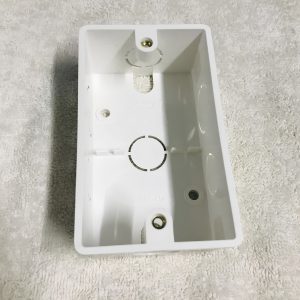 Hộp nhựa âm tường đơn - Đế âm tường đơn A157N MPE - Thiết bị điện Mai Linh Electric