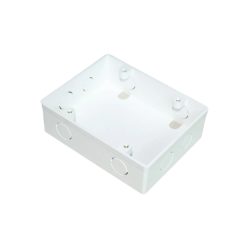 Hộp nhựa âm tường dùng cho 2 mặt đơn - Đế âm đôi A157ND MPE - Thiết bị điện Mai Linh Electric