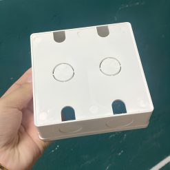 Hộp nhựa âm tường dùng cho 2 mặt đơn - Đế âm đôi A157ND MPE - Thiết bị điện Mai Linh Electric