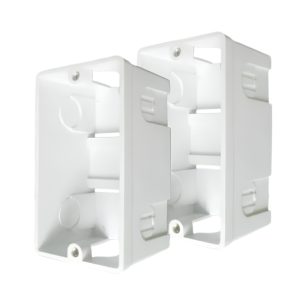 Hộp nhựa âm tường dùng cho MCB - Đế âm CB tép A157 MCB MPE - Thiết bị điện Mai Linh Electric
