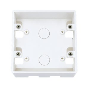 Hộp nhựa âm tường dùng cho mặt đôi - Đế âm dùng cho mặt 4 5 6 mã A157N2 MPE - Thiết bị điện Mai Linh Electric