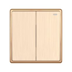Mặt 2 công tắc 1 chiều 16A - 250V mã S702 MPE - Thiết bị điện Mai Linh Electric