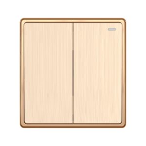 Mặt 2 công tắc 1 chiều 16A - 250V mã S702 MPE - Thiết bị điện Mai Linh Electric