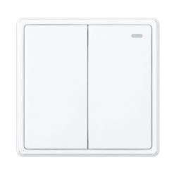 Mặt 2 công tắc 2 chiều màu trắng S702M-W MPE - Thiết bị điện Mai Linh Electric