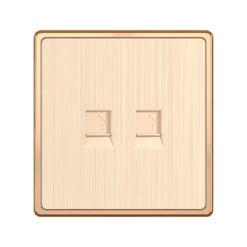 Mặt 2 ổ cắm điện thoại mã S7TEL/2 MPE - Thiết bị điện Mai Linh Electric