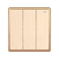 Mặt 3 công tắc 1 chiều 16A - 250V mã S703 MPE - Thiết bị điện Mai Linh Electric