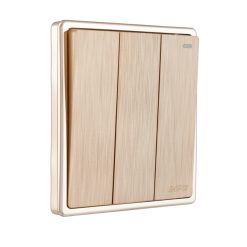Mặt 3 công tắc 1 chiều 16A - 250V mã S703 MPE - Thiết bị điện Mai Linh Electric