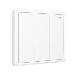 Mặt 3 công tắc 1 chiều màu trắng S703-W MPE - Thiết bị điện Mai Linh Electric