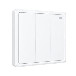 Mặt 3 công tắc 1 chiều màu trắng S703-W MPE - Thiết bị điện Mai Linh Electric