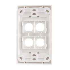 Mặt A20 Plus 4 Lỗ A204N MPE - Thiết bị điện Mai Linh Electric
