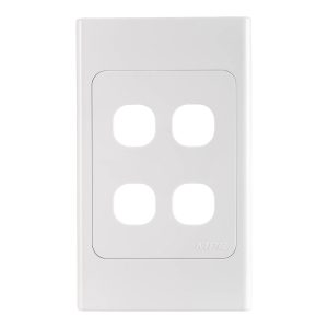 Mặt A20 Plus 4 Lỗ A204N MPE - Thiết bị điện Mai Linh Electric