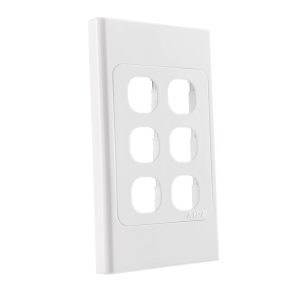 Mặt A20 Plus 6 Lỗ A206N MPE - Thiết bị điện Mai Linh Electric