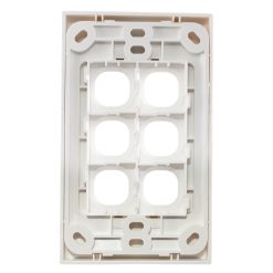Mặt A20 Plus 6 Lỗ A206N MPE - Thiết bị điện Mai Linh Electric