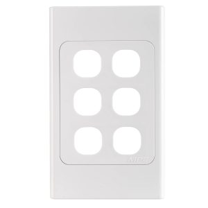 Mặt A20 Plus 6 Lỗ A206N MPE - Thiết bị điện Mai Linh Electric