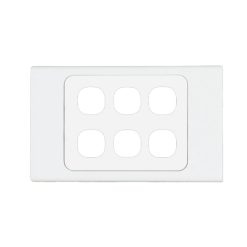 Mặt A20 Plus 6 Lỗ A206N MPE - Thiết bị điện Mai Linh Electric