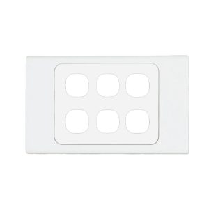 Mặt A20 Plus 6 Lỗ A206N MPE - Thiết bị điện Mai Linh Electric