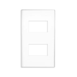 Mặt A80 dùng cho 2 thiết bị mã A802 MPE - Thiết bị điện Mai Linh Electric