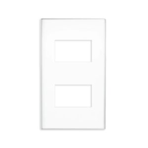 Mặt A80 dùng cho 2 thiết bị mã A802 MPE - Thiết bị điện Mai Linh Electric