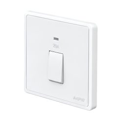 Mặt công tắc 2 cực 20A màu trắng S7MD20-W MPE - Thiết bị điện Mai Linh Electric