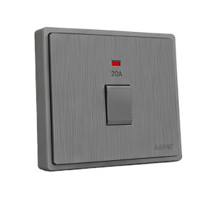 Mặt công tắc 2 cực 20A màu xám S7MD20-GY MPE - Thiết bị điện Mai Linh Electric