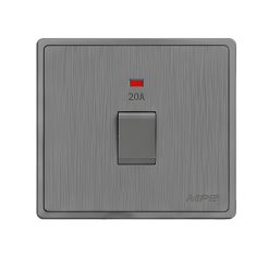 Mặt công tắc 2 cực 20A màu xám S7MD20-GY MPE - Thiết bị điện Mai Linh Electric