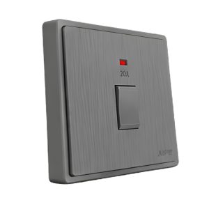 Mặt công tắc 2 cực 20A màu xám S7MD20-GY MPE - Thiết bị điện Mai Linh Electric