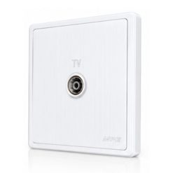 Mặt ổ cắm TV màu trắng S7TV-W MPE - Thiết bị điện Mai Linh Electric