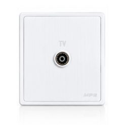 Mặt ổ cắm TV màu trắng S7TV-W MPE - Thiết bị điện Mai Linh Electric