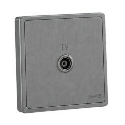 Mặt ổ cắm TV màu xám S7TV-GY MPE - Thiết bị điện Mai Linh Electric