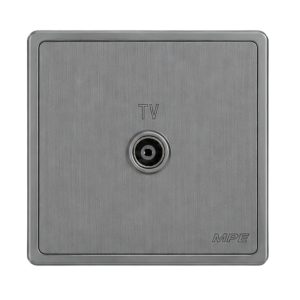 Mặt ổ cắm TV màu xám S7TV-GY MPE - Thiết bị điện Mai Linh Electric