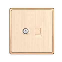 Mặt ổ cắm TV và mạng LAN mã S7TV/LAN MPE - Thiết bị điện Mai Linh Electric