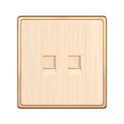 Mặt ổ cắm điện thoại và mạng LAN mã S7TEL/LAN MPE - Thiết bị điện Mai Linh Electric