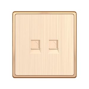 Mặt ổ cắm điện thoại và mạng LAN mã S7TEL/LAN MPE - Thiết bị điện Mai Linh Electric