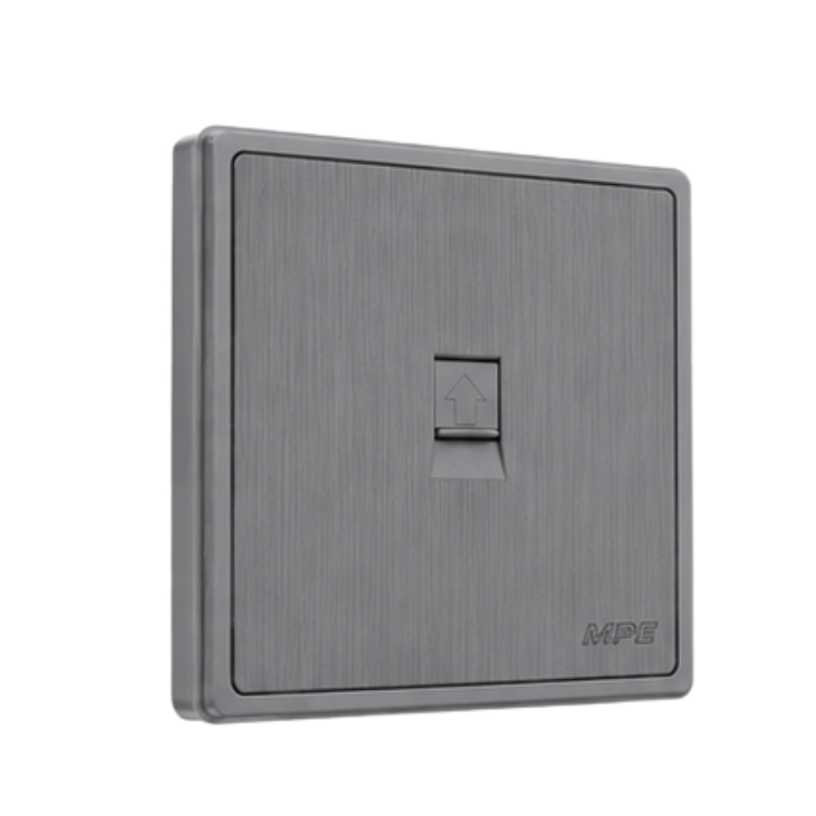 Mặt ổ cắm mạng LAN màu xám S7LAN-GY MPE - Thiết bị điện Mai Linh Electric
