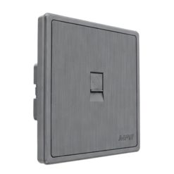 Mặt ổ cắm mạng LAN màu xám S7LAN-GY MPE - Thiết bị điện Mai Linh Electric