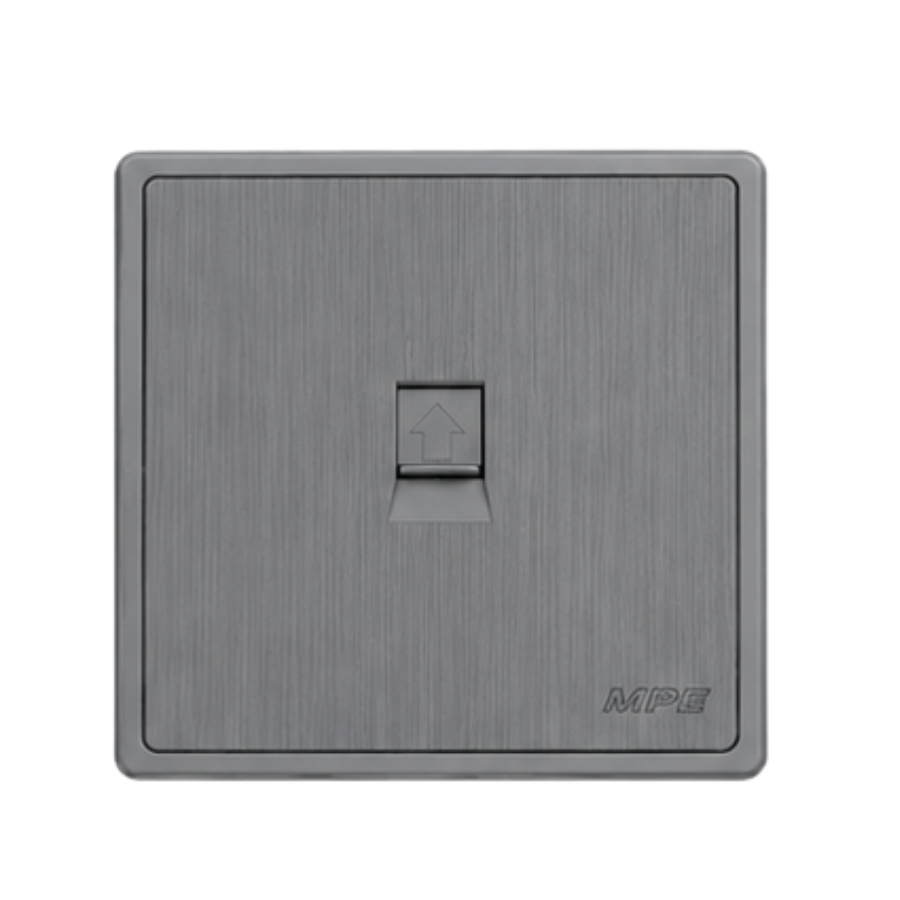 Mặt ổ cắm mạng LAN màu xám S7LAN-GY MPE - Thiết bị điện Mai Linh Electric
