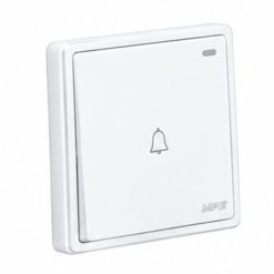 Nút nhấn chuông 6A - 250V màu trắng S7DBP-W MPE - Thiết bị điện Mai Linh Electric