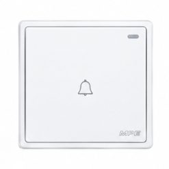 Nút nhấn chuông 6A - 250V màu trắng S7DBP-W MPE - Thiết bị điện Mai Linh Electric