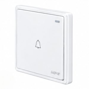 Nút nhấn chuông 6A - 250V màu trắng S7DBP-W MPE - Thiết bị điện Mai Linh Electric