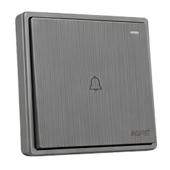 Nút nhấn chuông 6A - 250V màu xám S7DBP-GY MPE - Thiết bị điện Mai Linh Electric