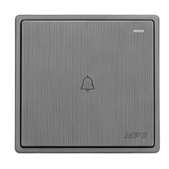 Nút nhấn chuông 6A - 250V màu xám S7DBP-GY MPE - Thiết bị điện Mai Linh Electric