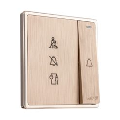 Nút nhấn chuông tích hợp đèn báo dọn phòng và không làm phiền mã S7CDP MPE - Thiết bị điện Mai Linh Electric