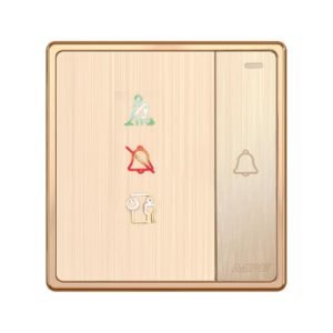Nút nhấn chuông tích hợp đèn báo dọn phòng và không làm phiền mã S7CDP MPE - Thiết bị điện Mai Linh Electric